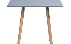 Gray Wood Adjustable Reading Tables