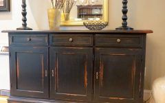 15 Collection of Distressed Wood Sideboards
