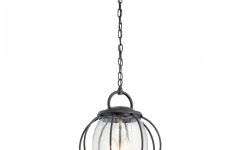 15 Collection of Textured Black Lantern Chandeliers