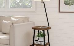  Best 15+ of Floor Lamps with 2 Tier Table
