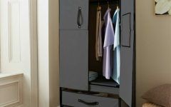 15 Ideas of Double Canvas Wardrobes