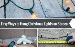 Hanging Outdoor Lights on Stucco