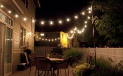  Best 15+ of Outdoor Patio Hanging String Lights