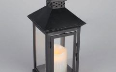 15 Collection of Outdoor Lanterns with Battery Candles