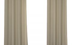 Indoor/outdoor Solid Cabana Grommet Top Curtain Panel Pairs