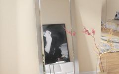 Double Crown Frameless Beveled Wall Mirrors