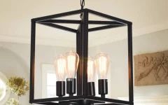 15 Collection of Adjustable Lantern Chandeliers