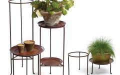 15 Ideas of Wrought Iron Plant Stands