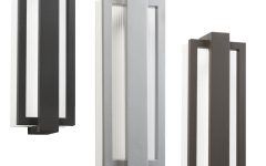 The 15 Best Collection of Contemporary Outdoor Wall Lighting Sconces