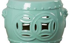 20 Inspirations Kujawa Ceramic Garden Stools