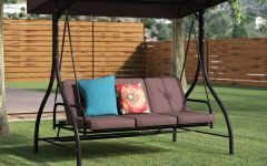 Canopy Patio Porch Swing with Stand
