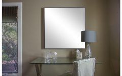 2024 Popular White Square Wall Mirrors