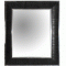 Black Leather Framed Mirrors