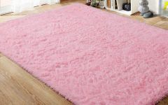 2024 Popular Pink Soft Touch Shag Rugs