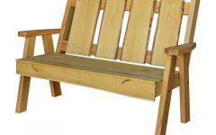 20 Collection of Lucille Timberland Wooden Garden Benches