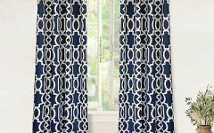 Edward Moroccan Pattern Room Darkening Curtain Panel Pairs