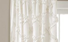 50 Collection of Ruffle Diamond Curtain Panel Pairs