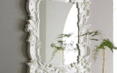 20 Inspirations Baroque White Mirrors