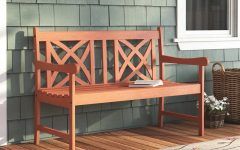 The 20 Best Collection of Maliyah Wooden Garden Benches