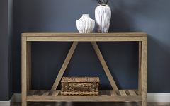 Rustic Barnside Console Tables