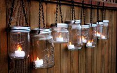 Hanging Outdoor Tea Light Lanterns