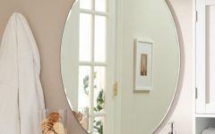 15 Collection of Thornbury Oval Bevel Frameless Wall Mirrors