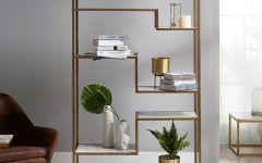 Brass Bookcases