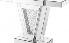 Rectangular Glass Top Console Tables