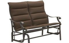 Padded Sling Double Glider Benches