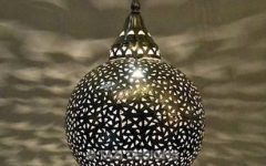 15 Collection of Moroccan Punched Metal Pendant Lights