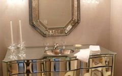 Venetian Bathroom Mirrors