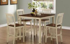 20 The Best White Counter Height Dining Tables