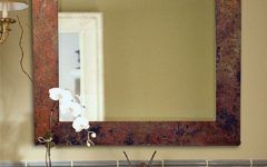 15 Ideas of Copper Bronze Wall Mirrors
