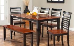 Natural Brown Teak Wood Leather Dining Chairs