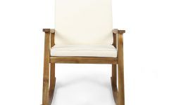20 Photos Rocking Chairs, Cream and Brown