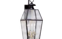 The 20 Best Collection of Carrington Beveled Glass Outdoor Wall Lanterns