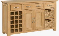 15 Collection of Oak Sideboards with Wine Rack