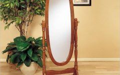 Oval Freestanding Mirrors