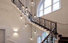 Stairwell Chandeliers