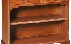 15 Collection of Two Drawer Bookcases