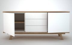  Best 20+ of White and Wood Sideboard