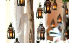 Moroccan Outdoor Electric Lanterns