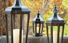 2024 Popular Set of 3 Outdoor Lanterns