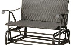 20 Inspirations 2-person Antique Black Iron Outdoor Gliders