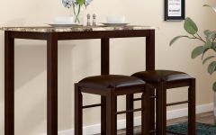 20 Best Ideas Penelope 3 Piece Counter Height Wood Dining Sets