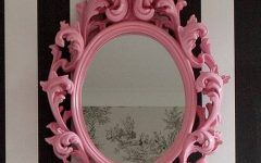Pink Wall Mirrors
