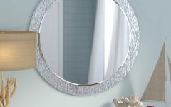20 Collection of Point Reyes Molten Round Wall Mirrors