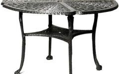 The Best Deonte 38'' Iron Dining Tables
