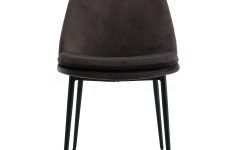 20 The Best Dark Olive Velvet Iron Dining Chairs