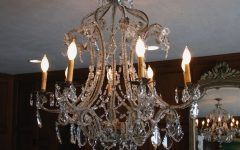 12 Ideas of Vintage French Chandeliers